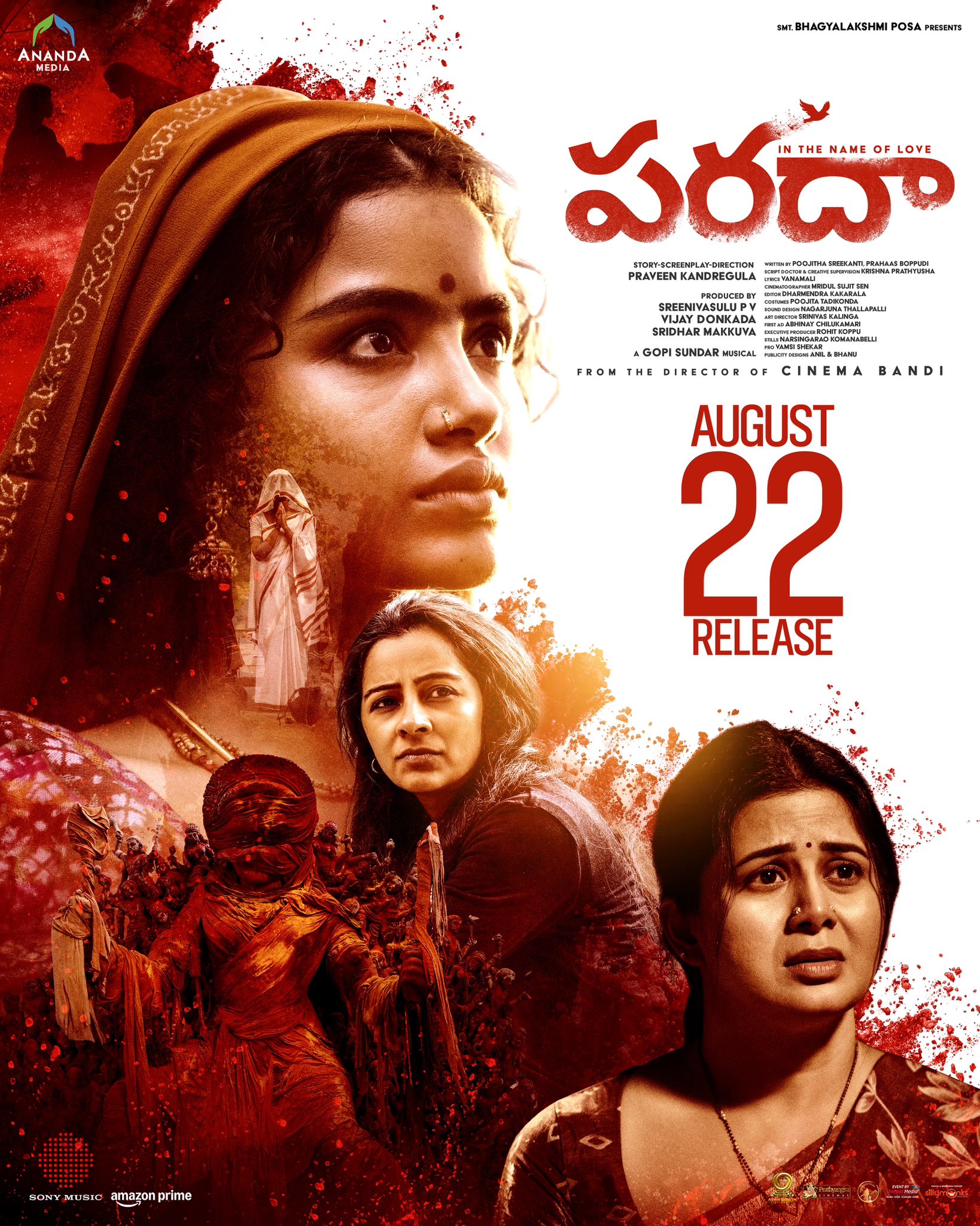 Paradha is scheduled to release in theatres on August 22.