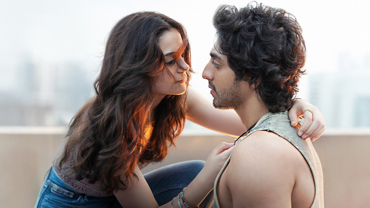 A powerful frame highlighting the palpable chemistry between Ahaan Panday and Aneet Padda.