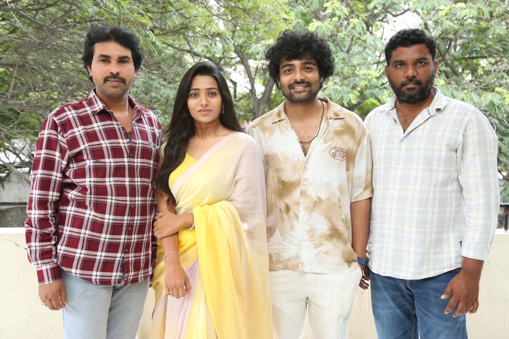 Star-studded smiles light up the press meet of Thank You Dear.