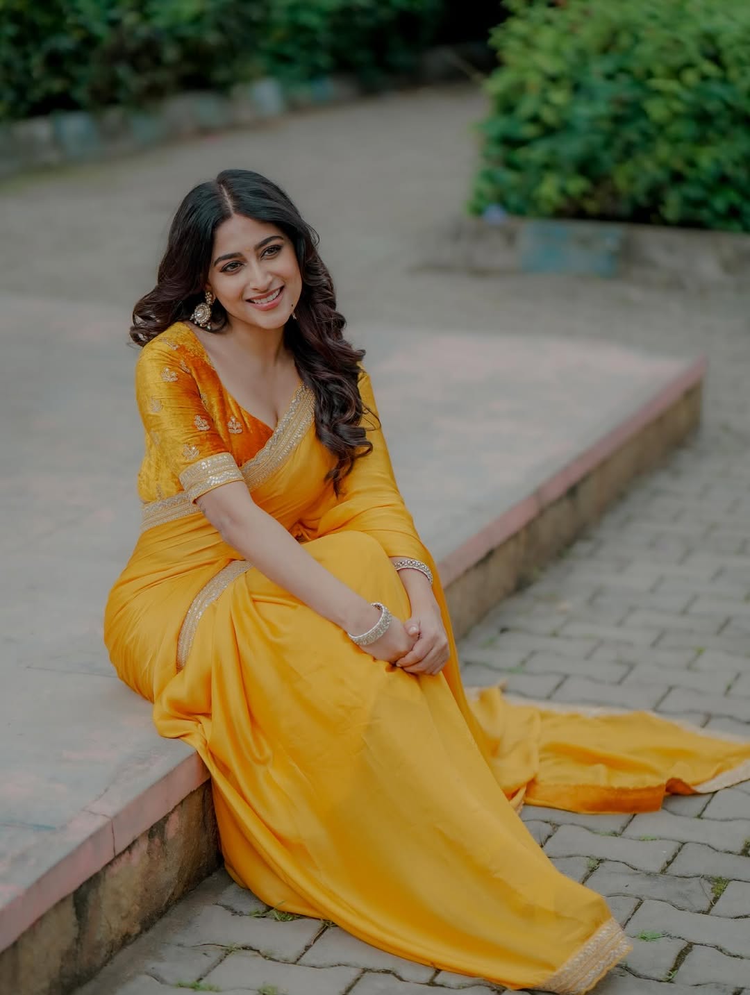 Nishvika Naidu exudes timeless grace with elegance