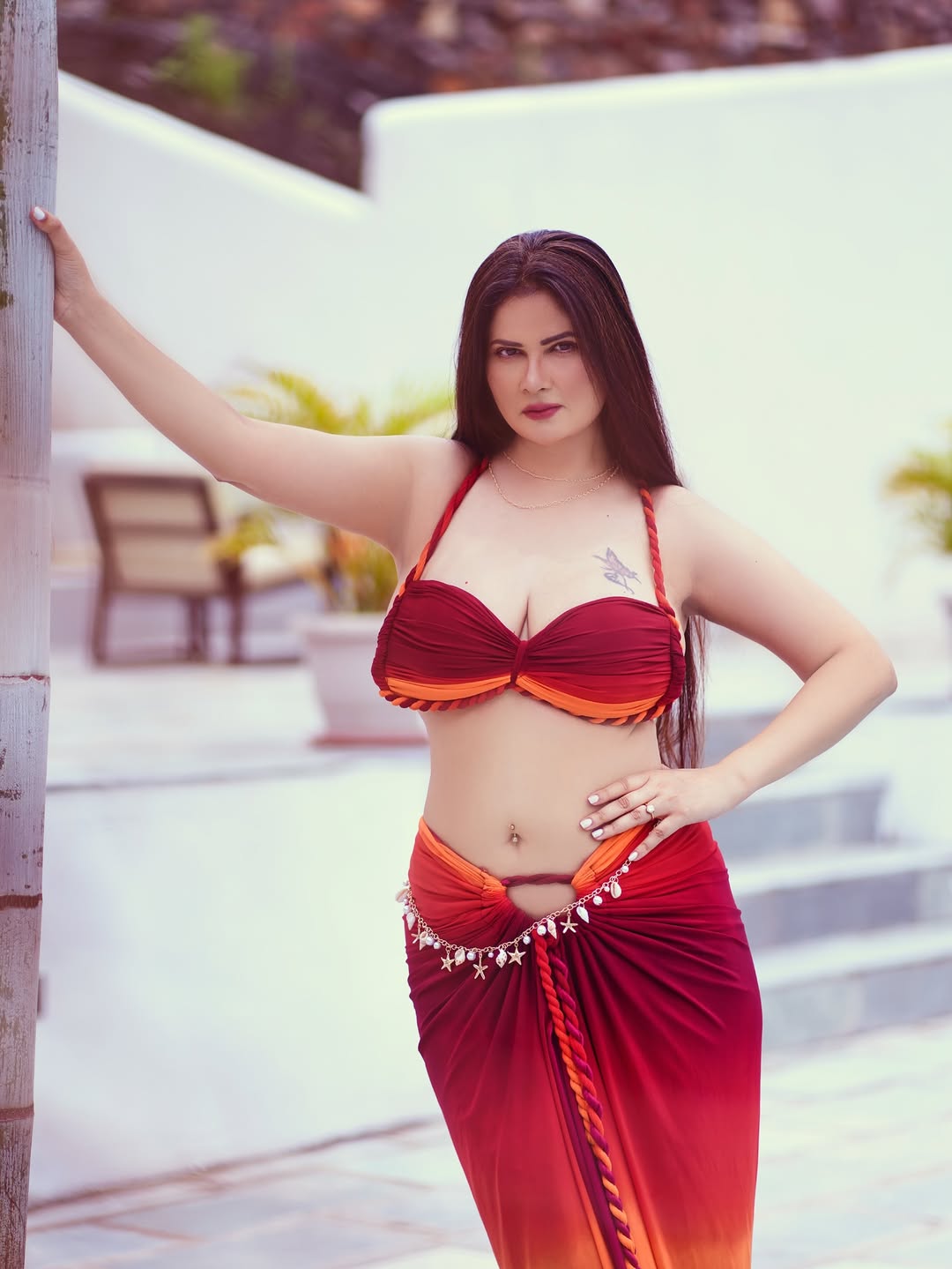 Sultry Elegance Meets Bold Fashion