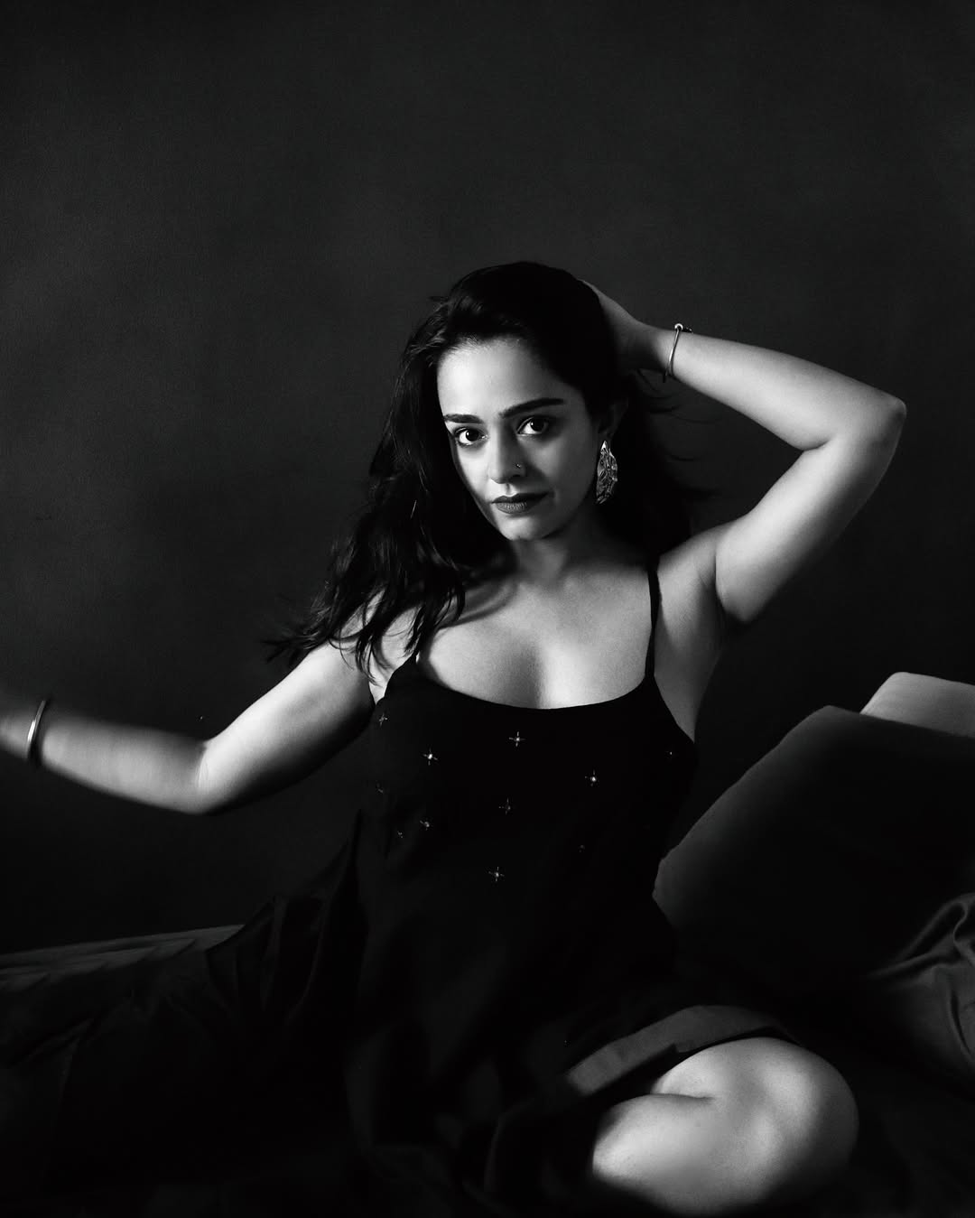 Apoorva Arora elegant monochrome style with bold charm