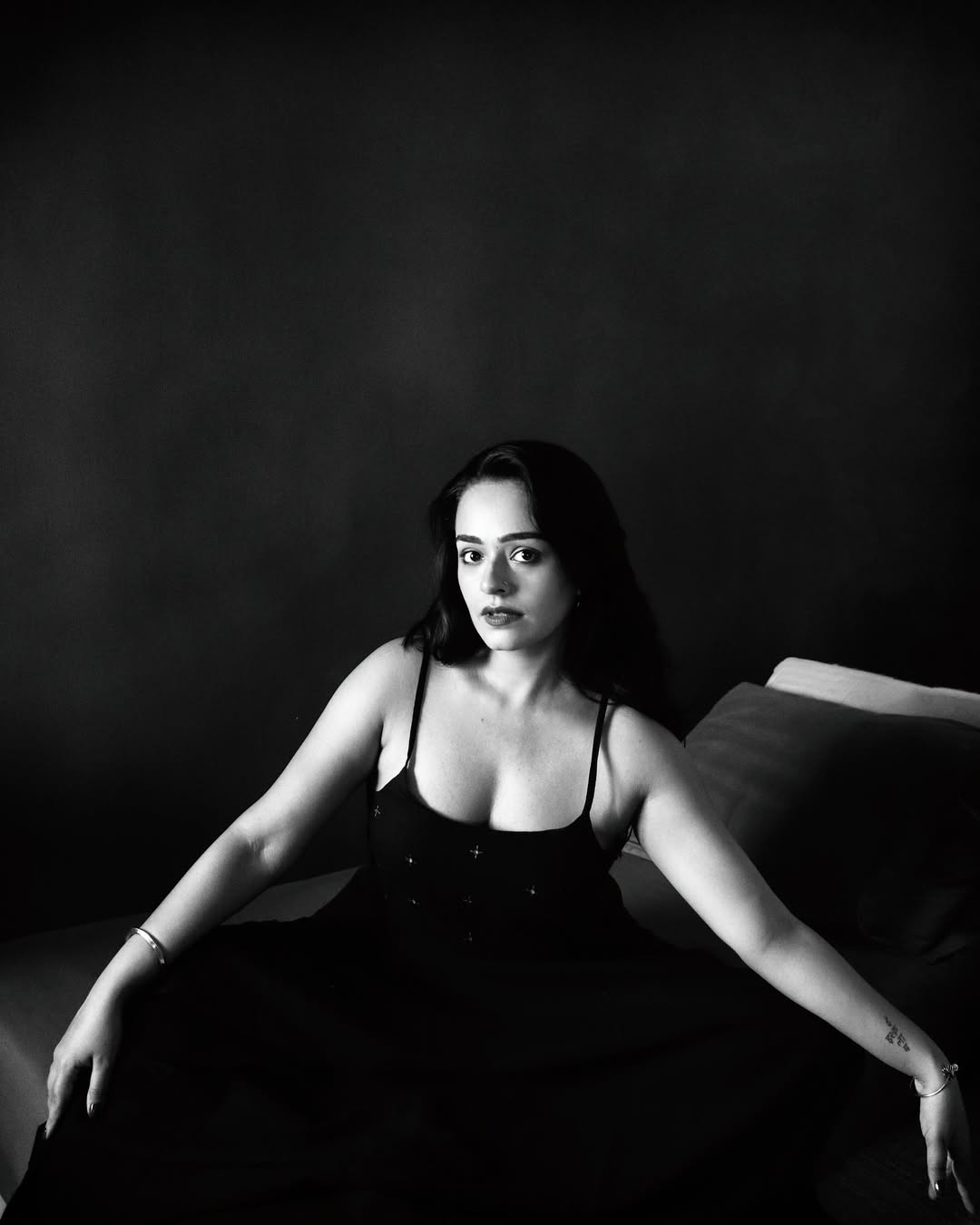 Apoorva Arora sophistication in black with mysterious allure