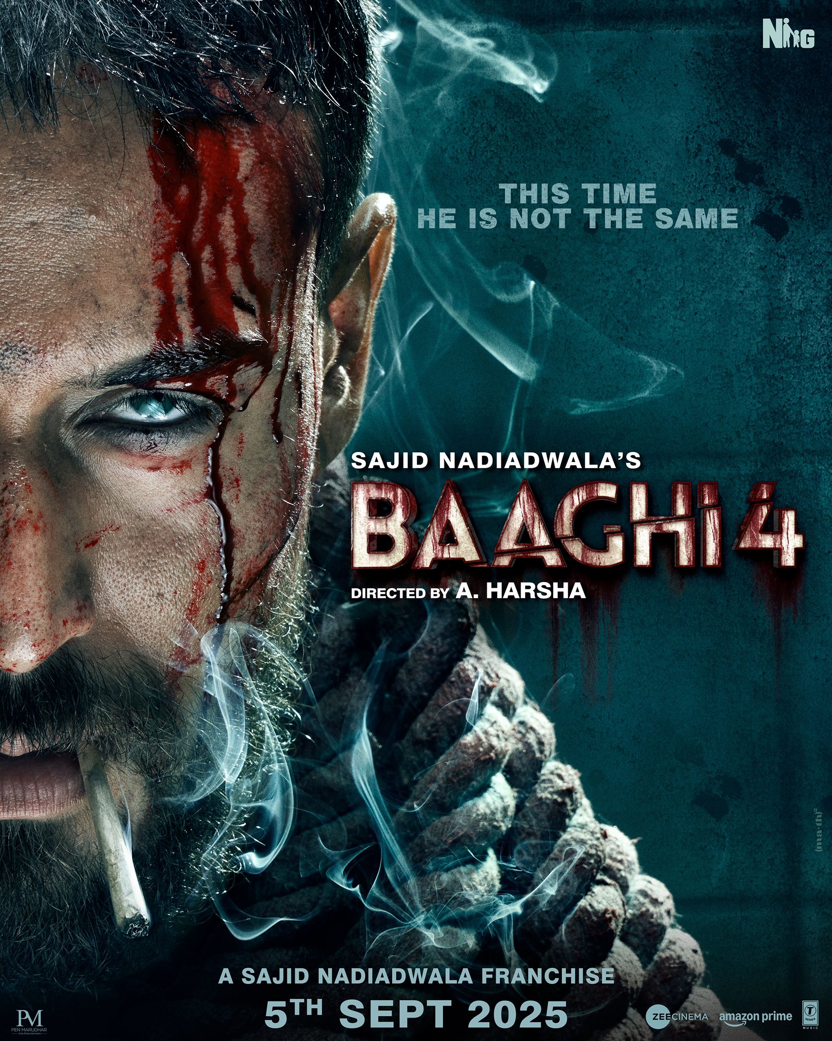 The first look posters of Baaghi 4 have been officially unveiled.