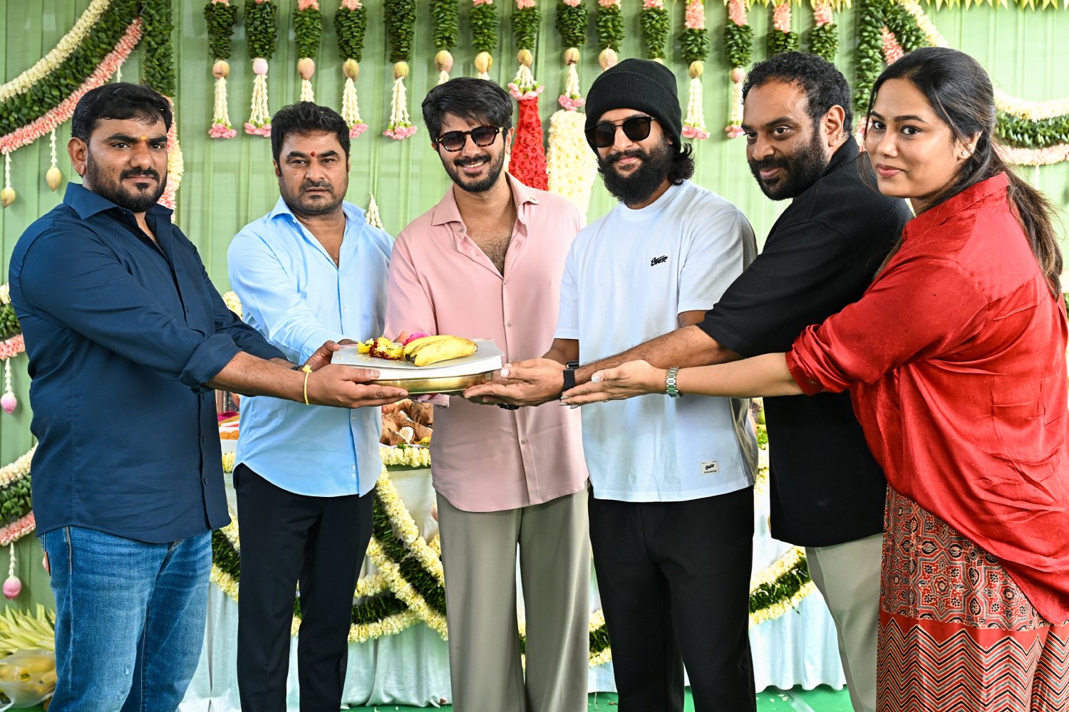 Pooja ceremony marks the official launch of Dulquer’s next big film.