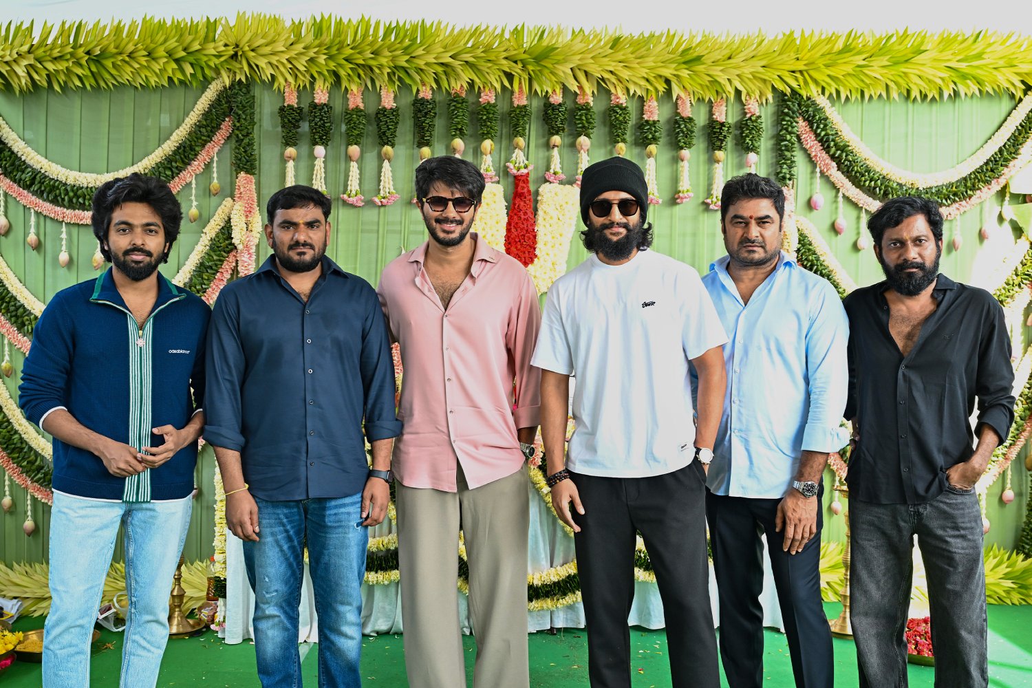 Auspicious start for Dulquer Salmaan’s upcoming movie project.