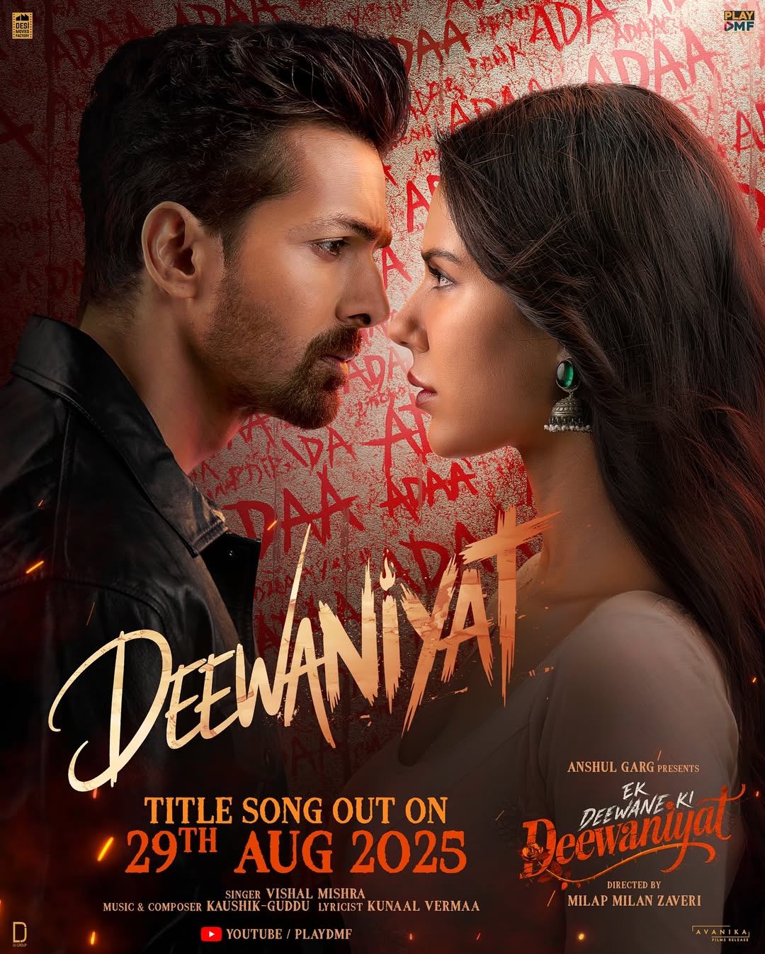 Ek Deewane Ki Deewaniyat title song release poster
