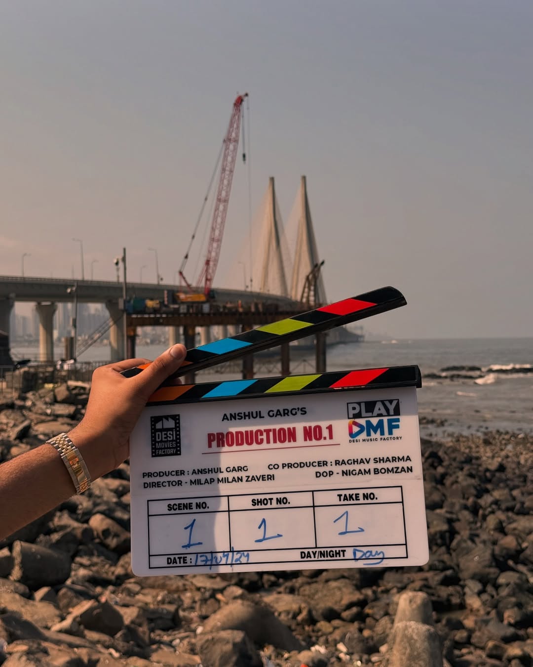 Ek Deewane Ki Deewaniyat clapboard Anshul Garg Production