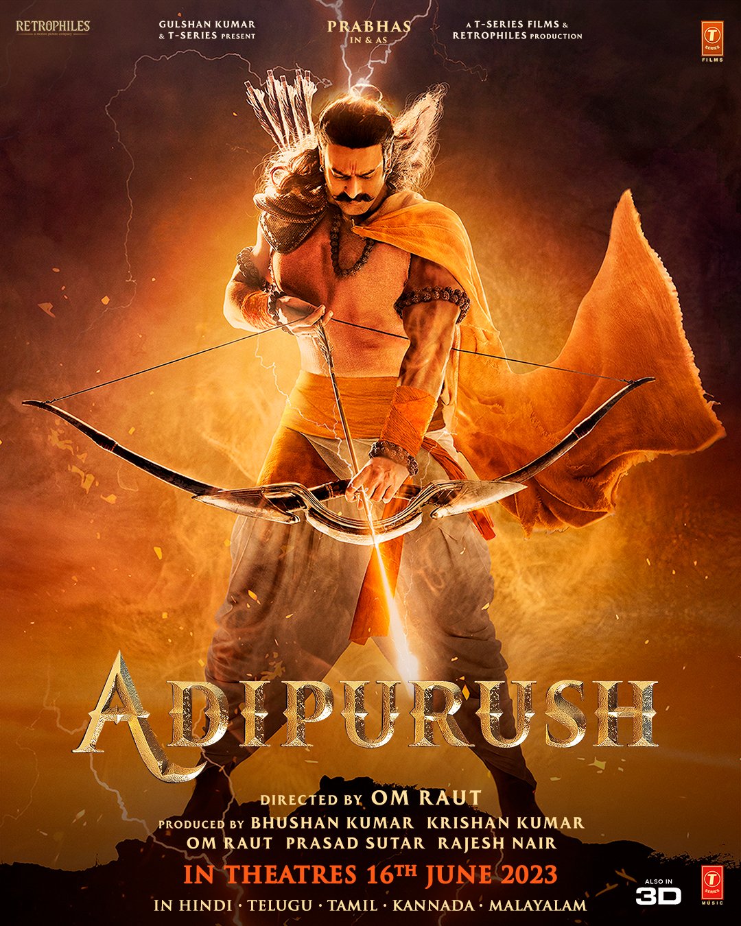 Adipurush – ₹500 Crore: Mythology Meets Mega-Scale