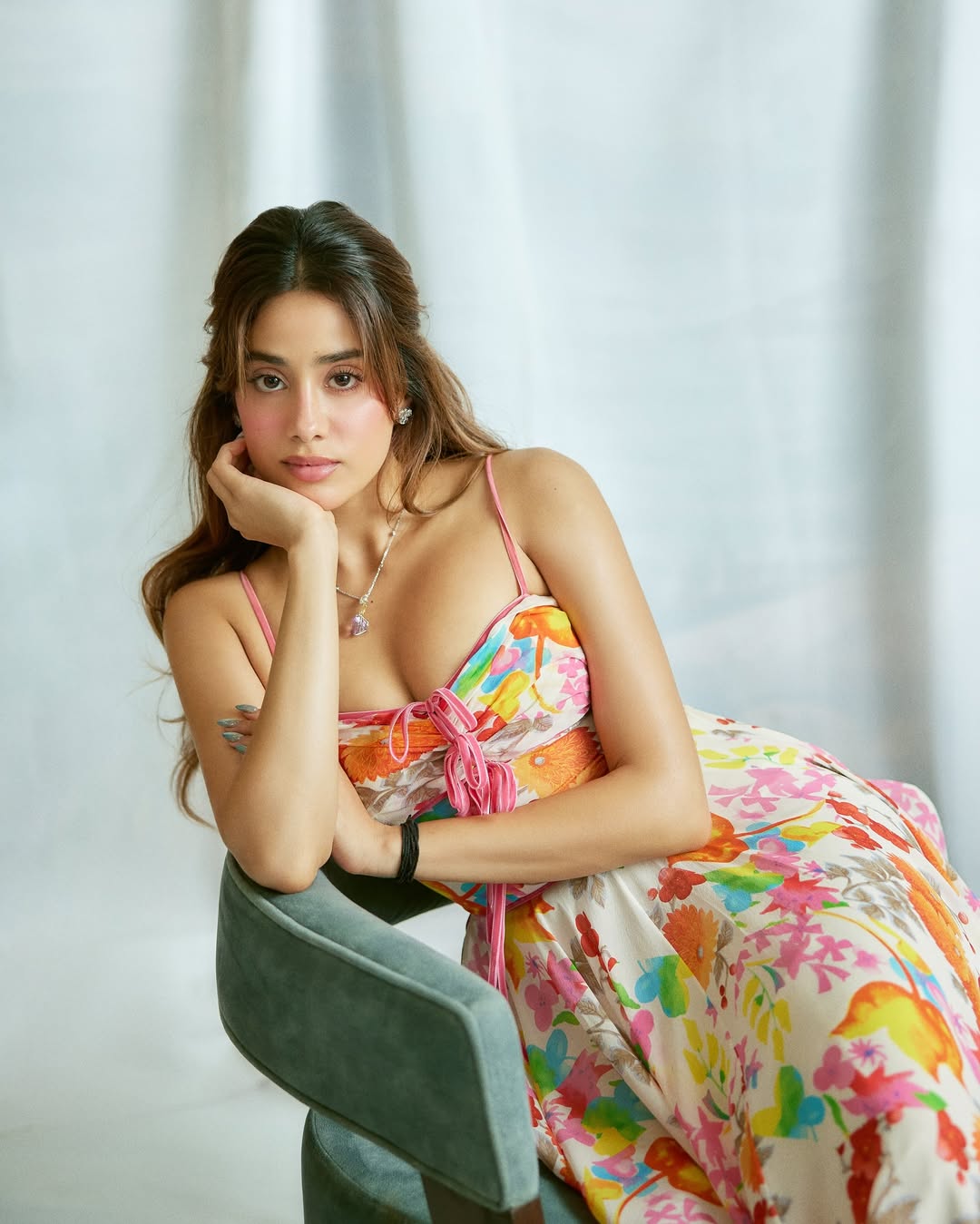 The Dress: Whimsical Florals & Flowing Grace