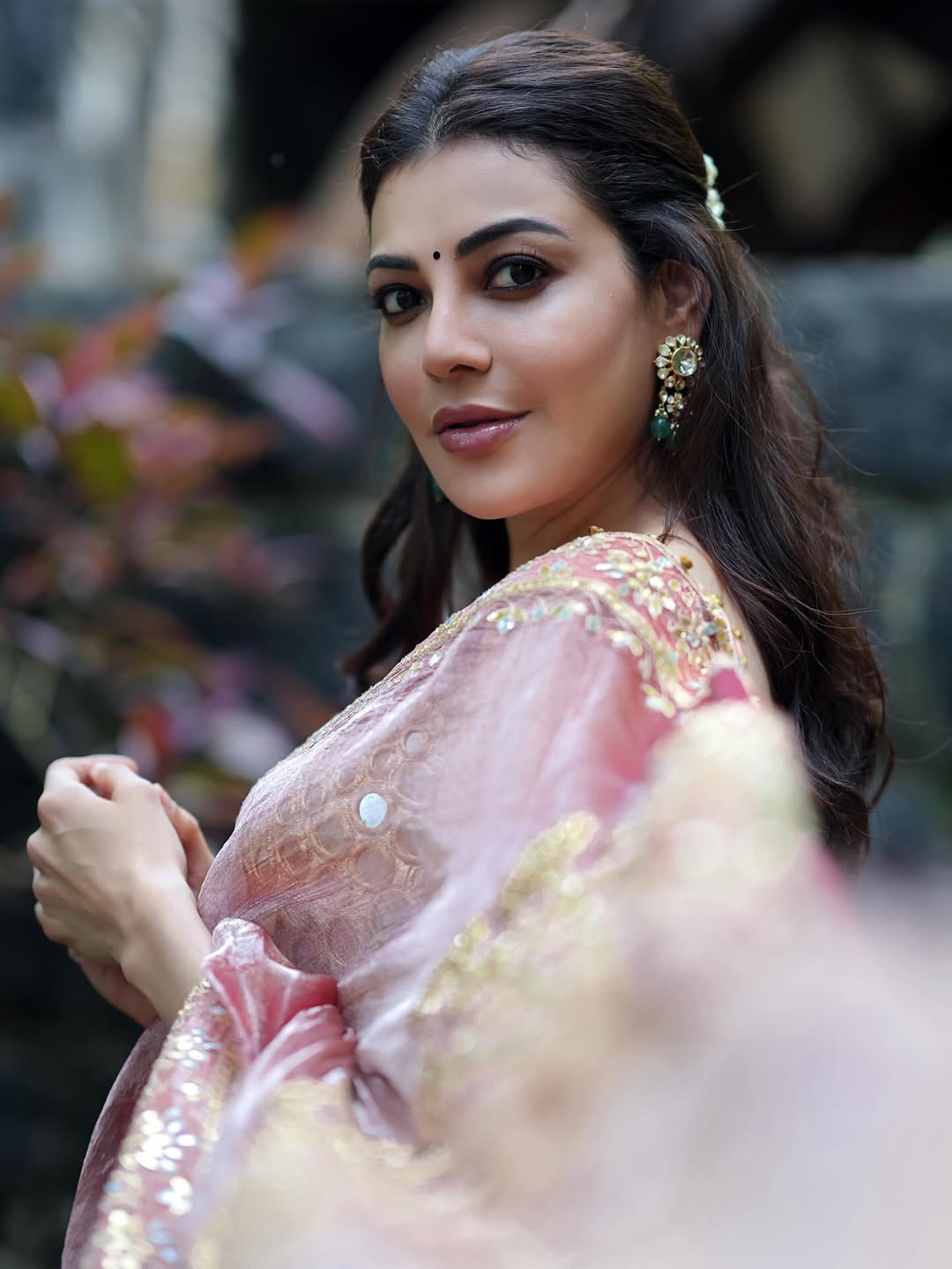 Kajal Aggarwal blends tradition with effortless elegance