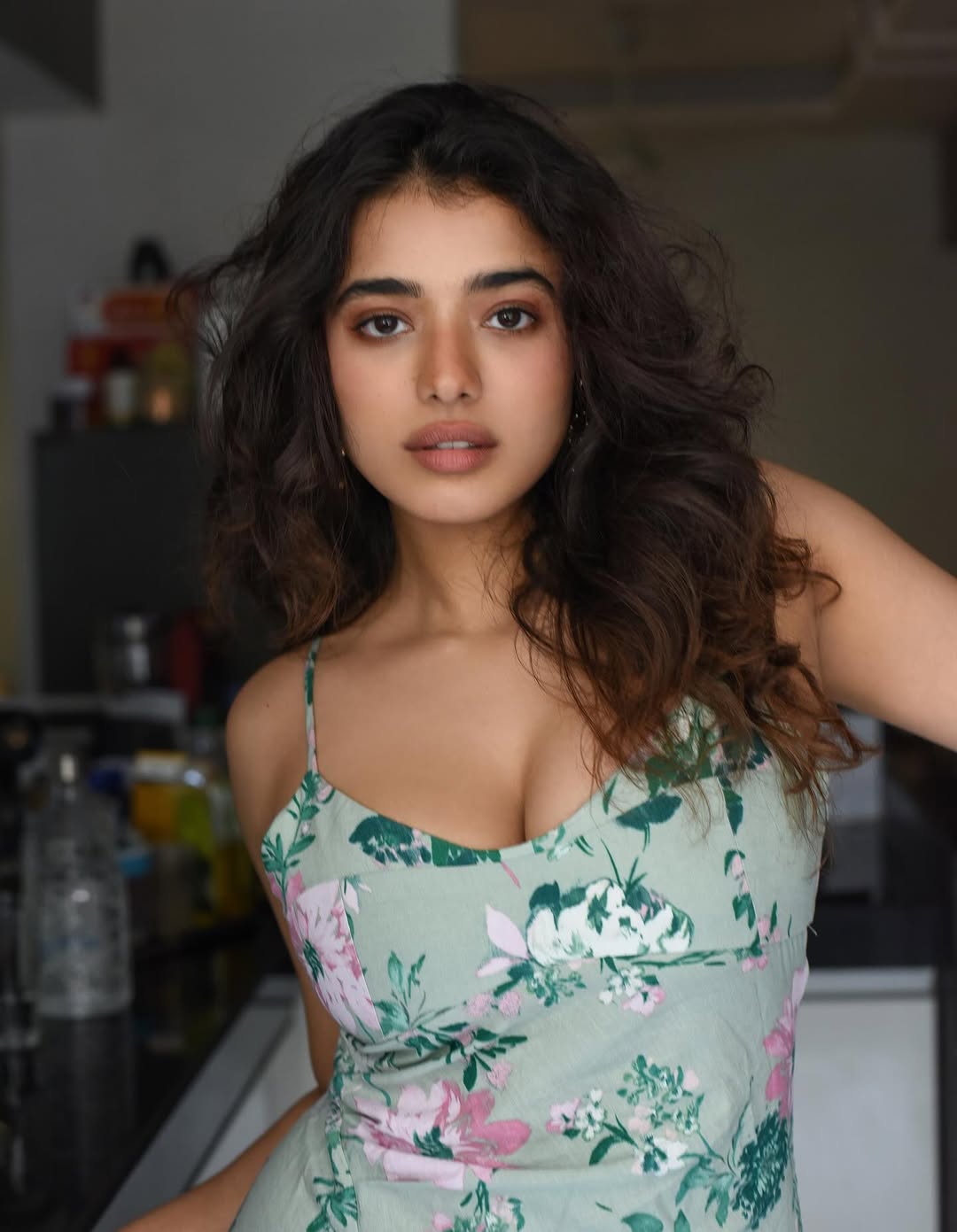 Ketika Sharma glowing in vibrant floral elegance