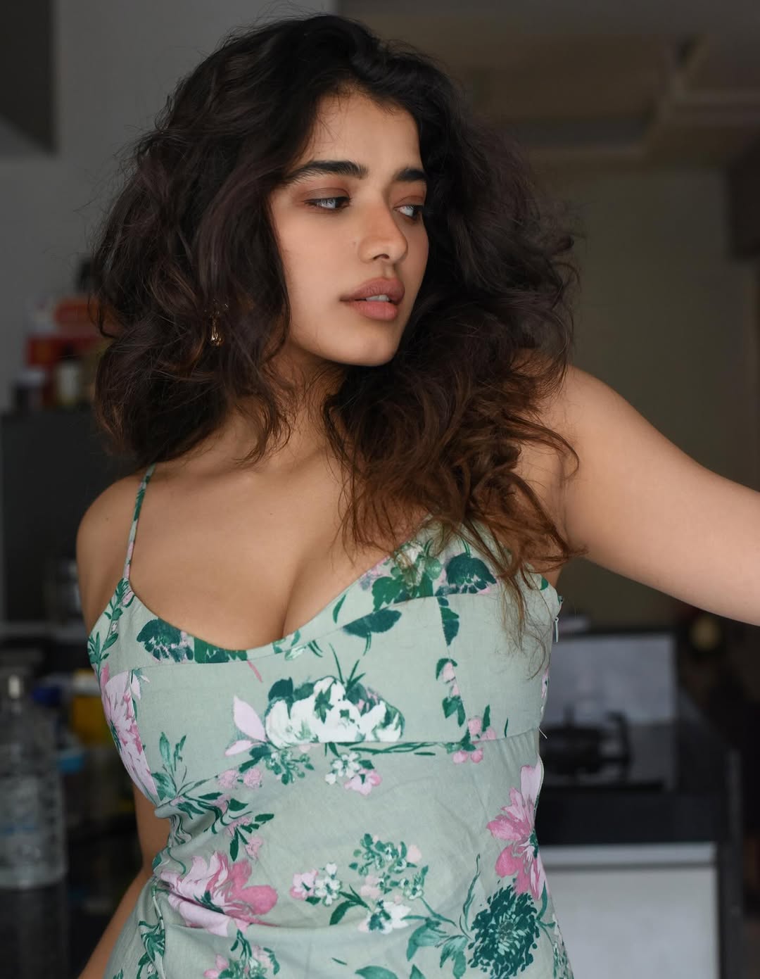 Ketika Sharma radiates charm in floral fashion