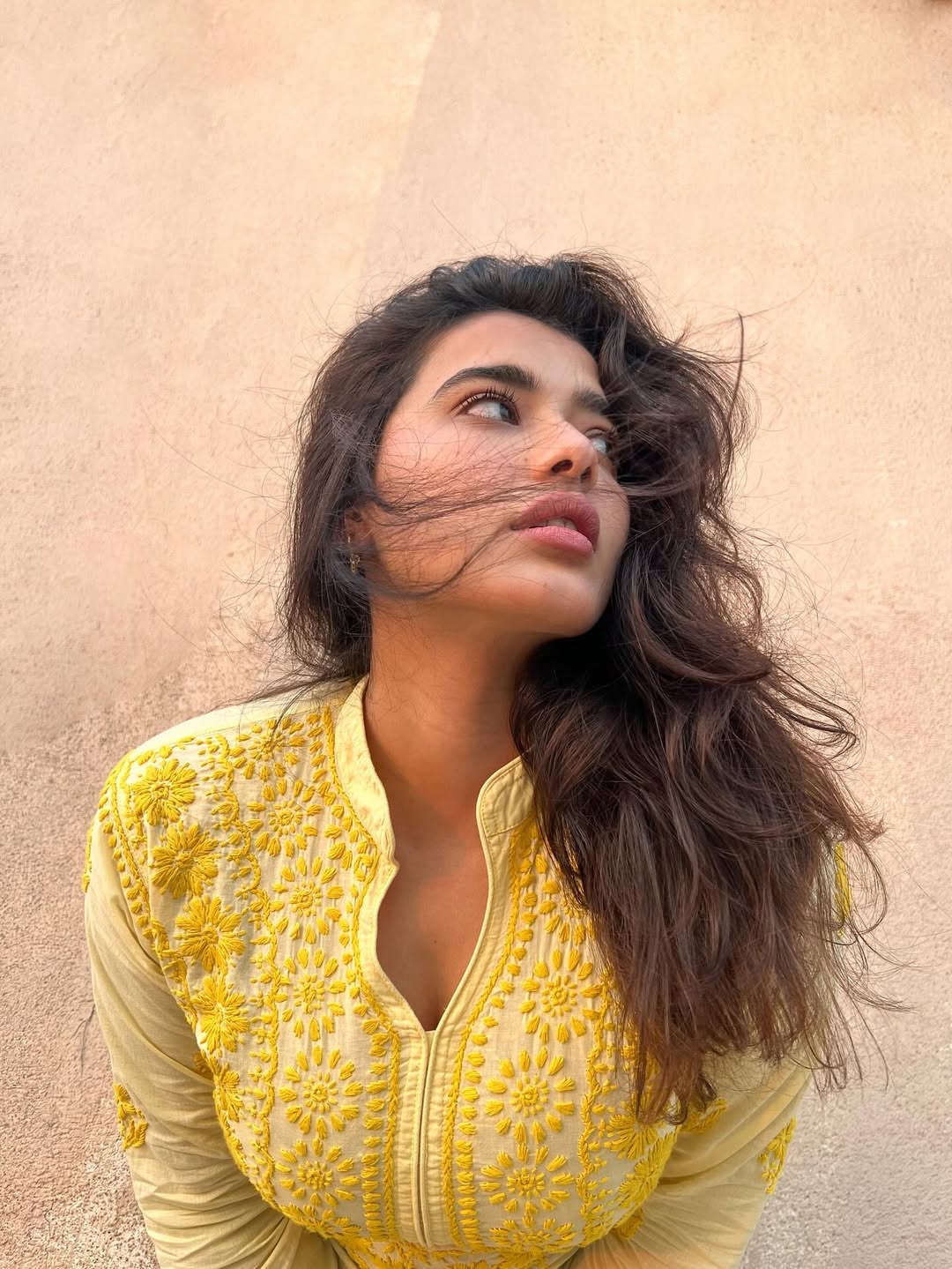 Ketika Sharma radiates elegance in sunny yellow outfit