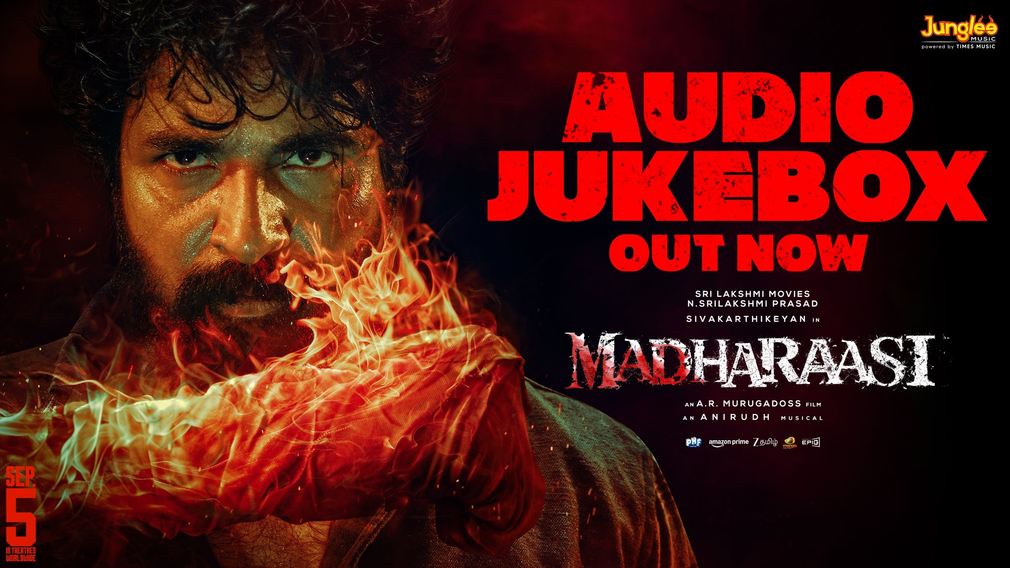 Madharaasi audio jukebox released officially