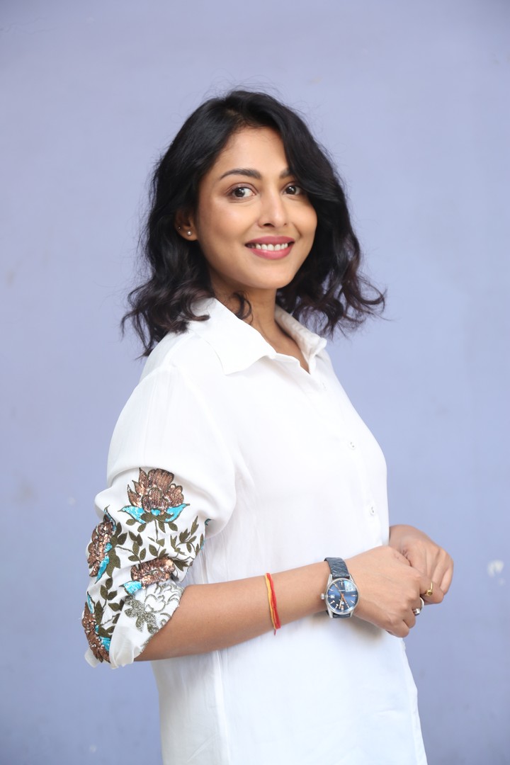 Madhu Shalini elegant white shirt power outfit