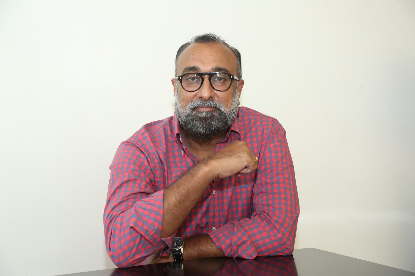 Rajeev Reddy Yeduguru classic checkered shirt stylish look