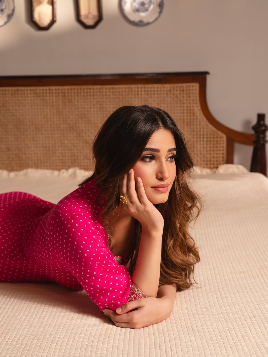 Rasha Thadani stuns in pink with effortless grace