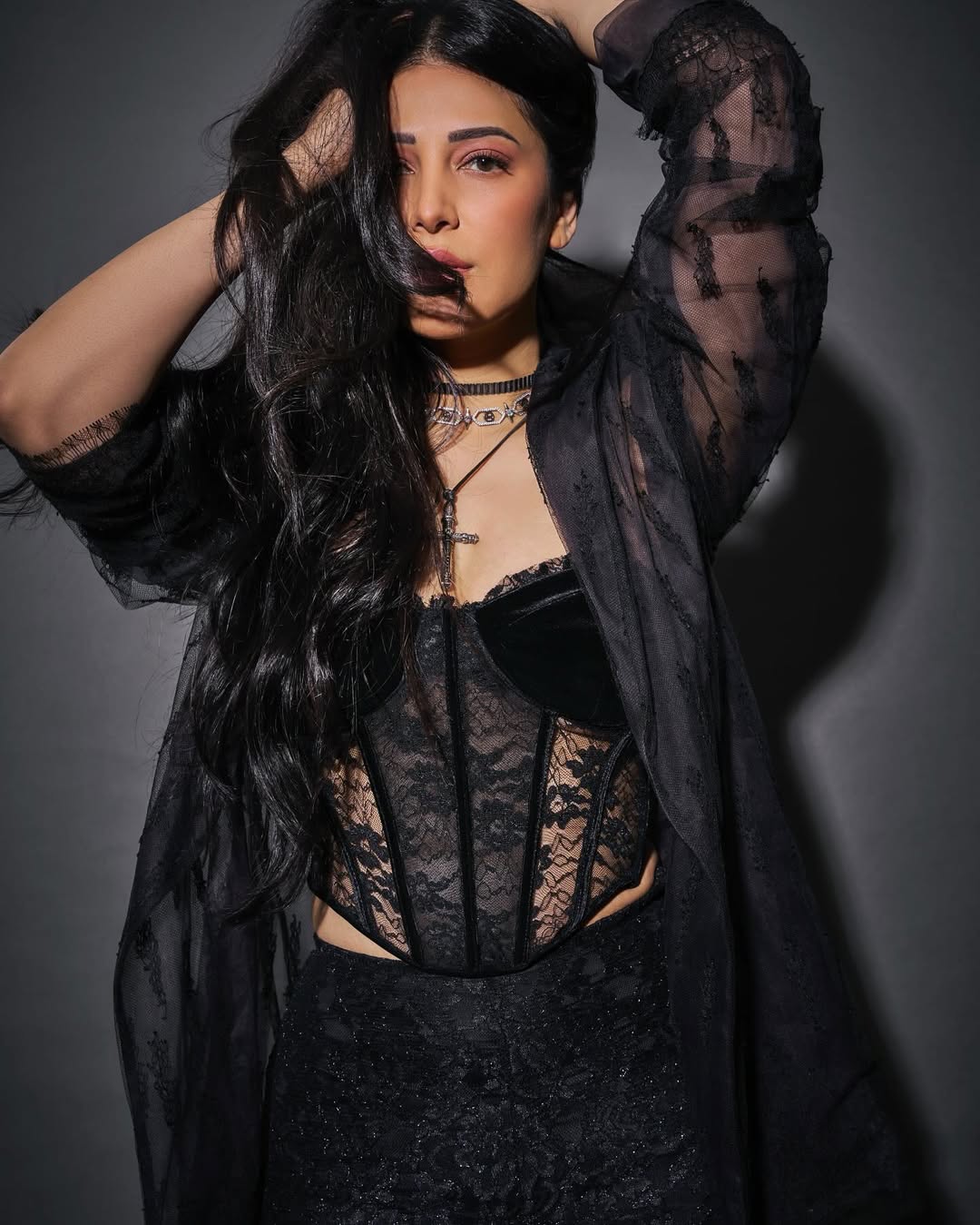 Owning the Space: Shruti’s Fierce Corset Look