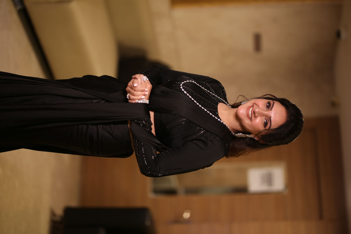 Sridevi Vijaykumar flaunts classic black glamorous style