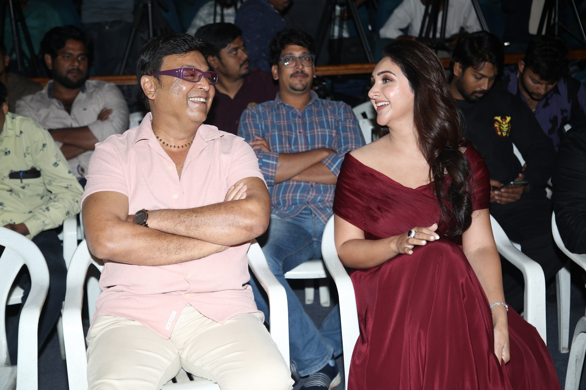 Glamorous Sundarakanda trailer launch photos