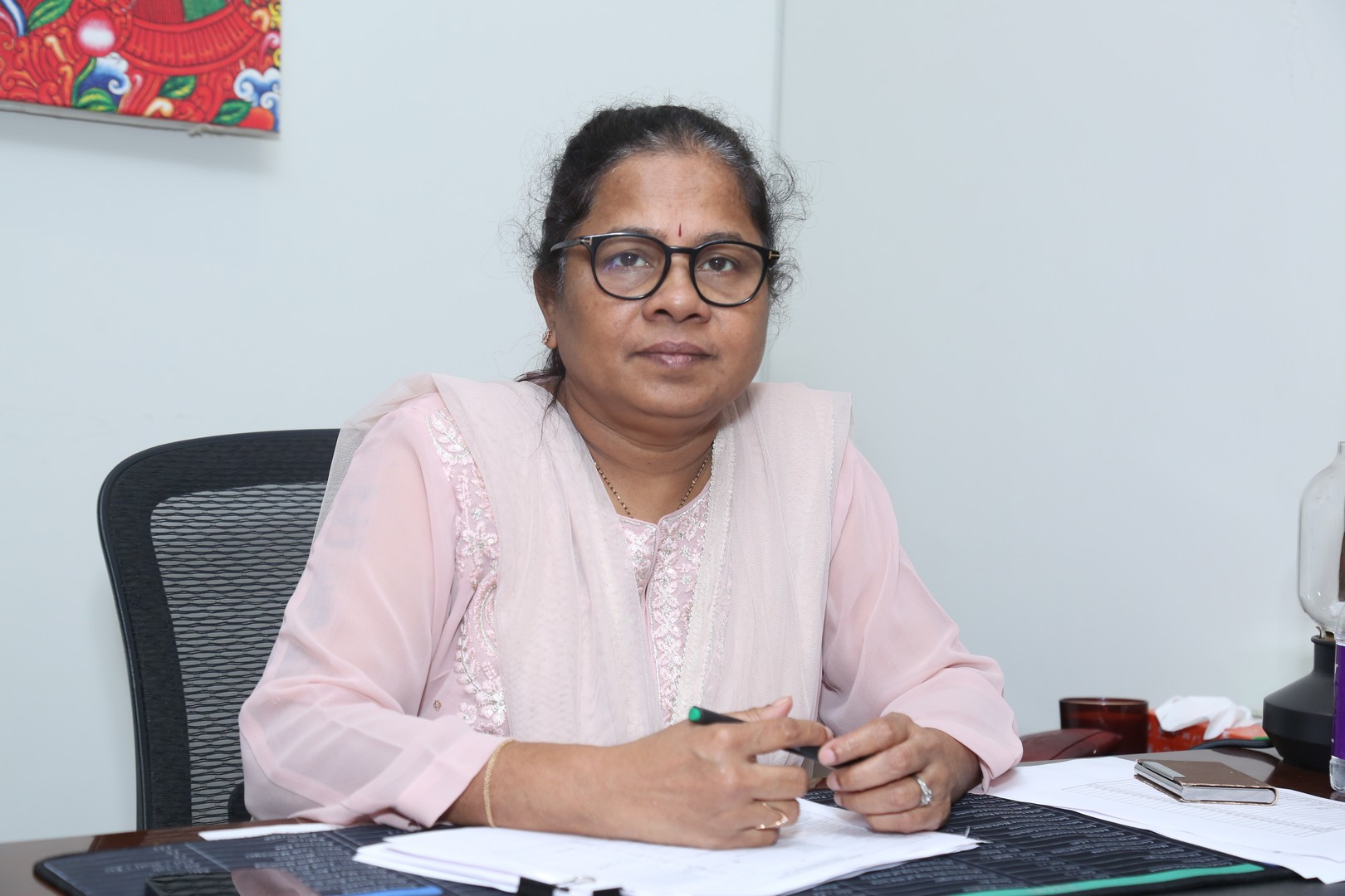 Uma Devi Kota blends professionalism with graceful wit