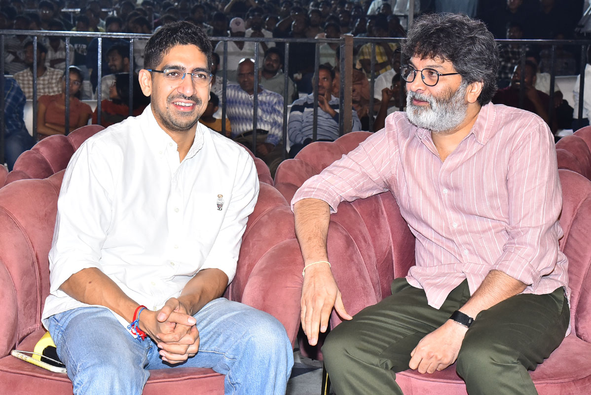 Directors Ayan Mukerji and Trivikram Srinivas spotted seated together