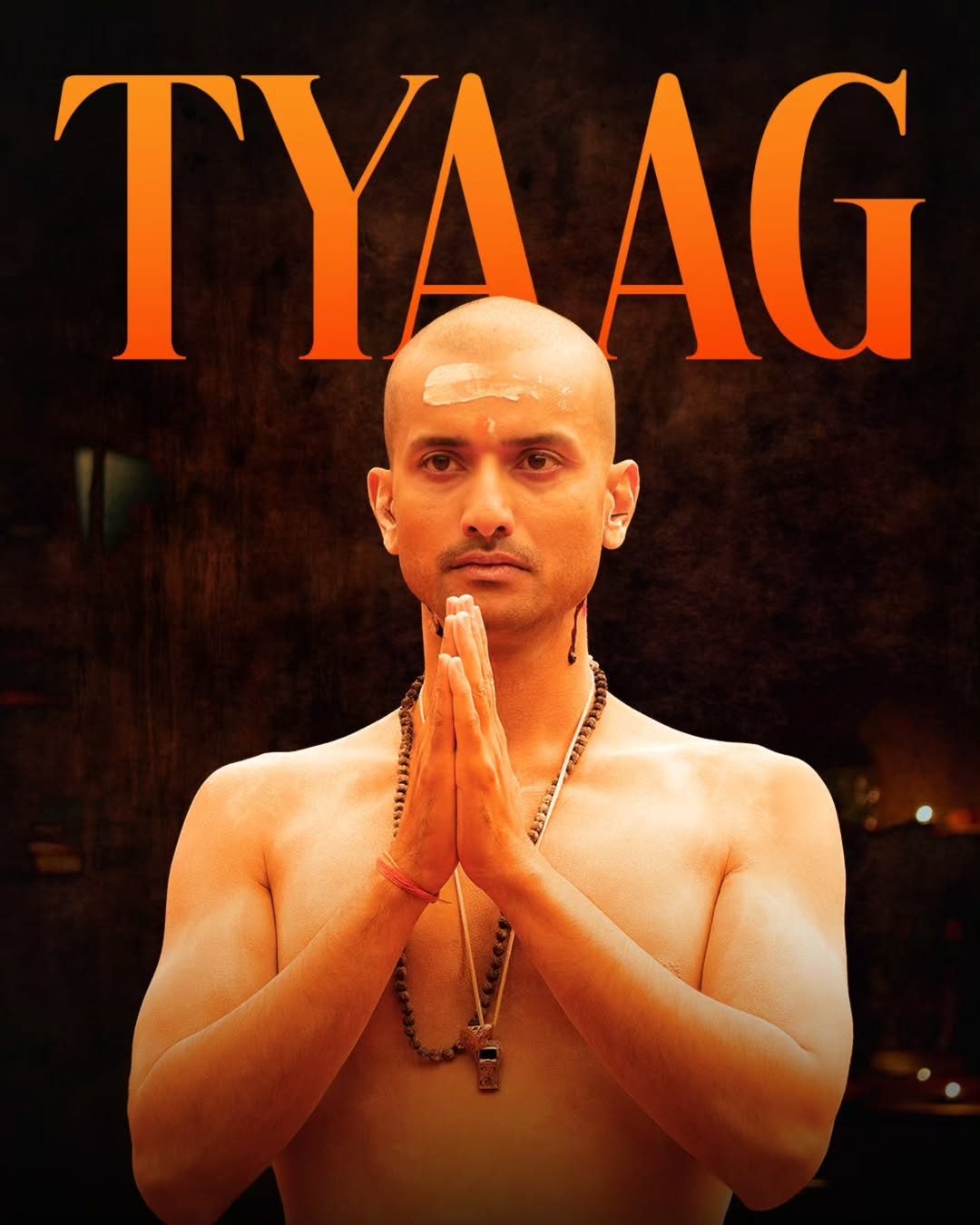 Ajey poster Anant Joshi Yogi Tyaag theme