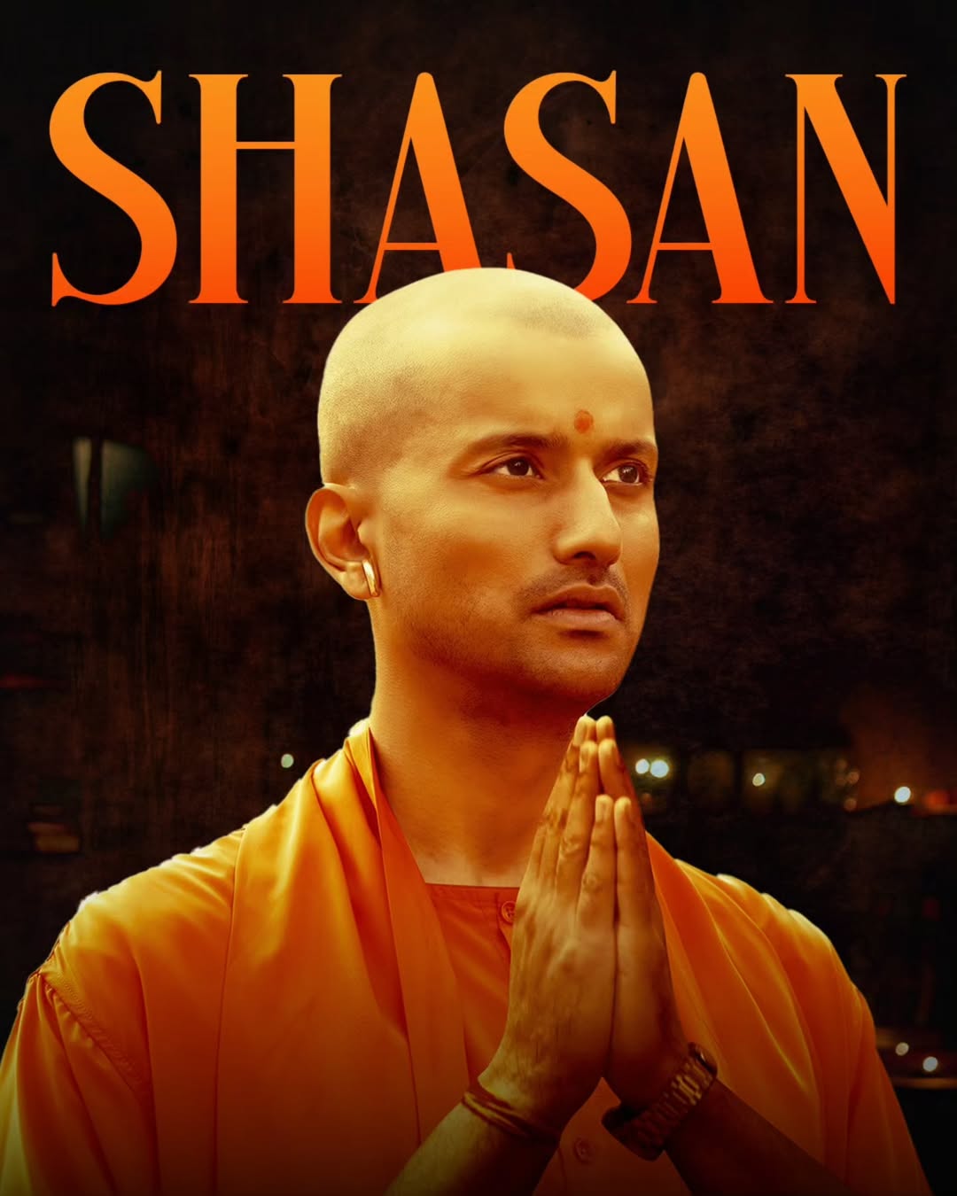 Ajey poster Anant Joshi Yogi Shasan theme