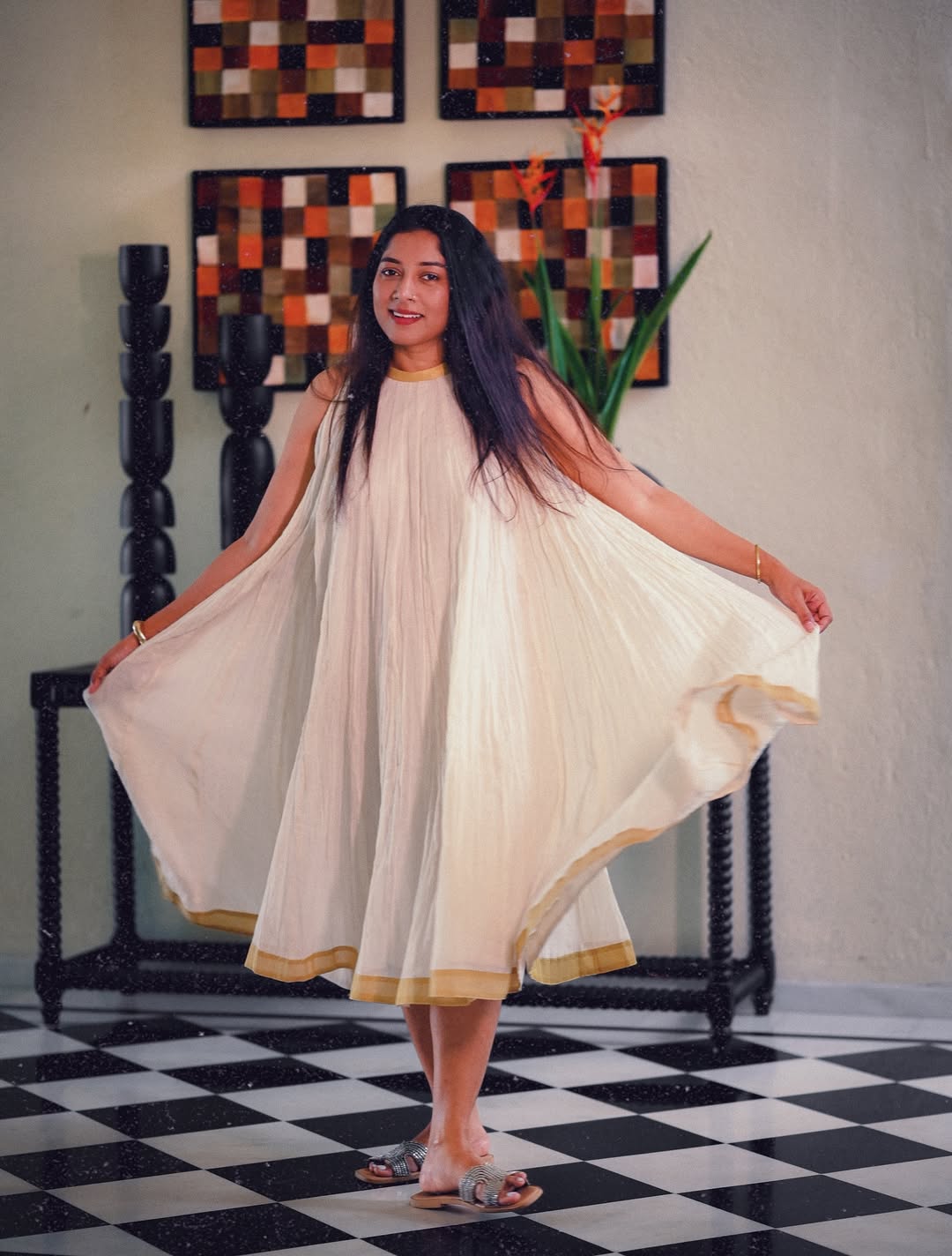 Anumol flows with grace style and sophistication