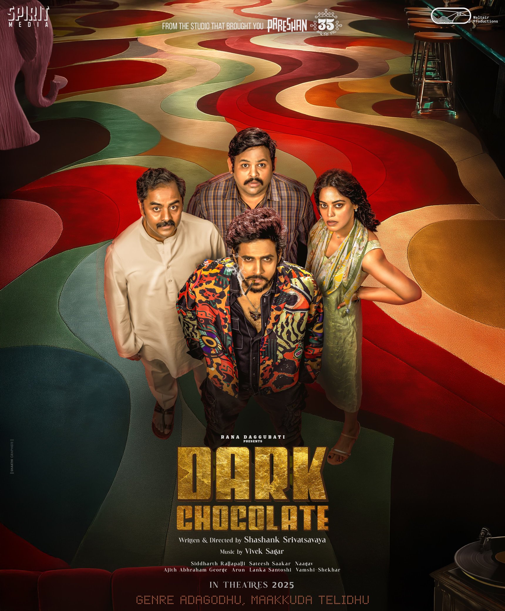 Dark Chocolate Telugu movie official poster