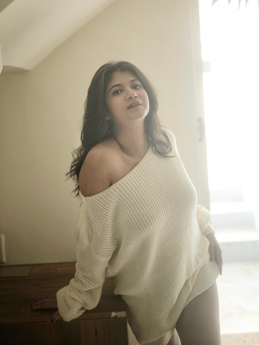 Deepika Gowda blends cozy chic with playful charm