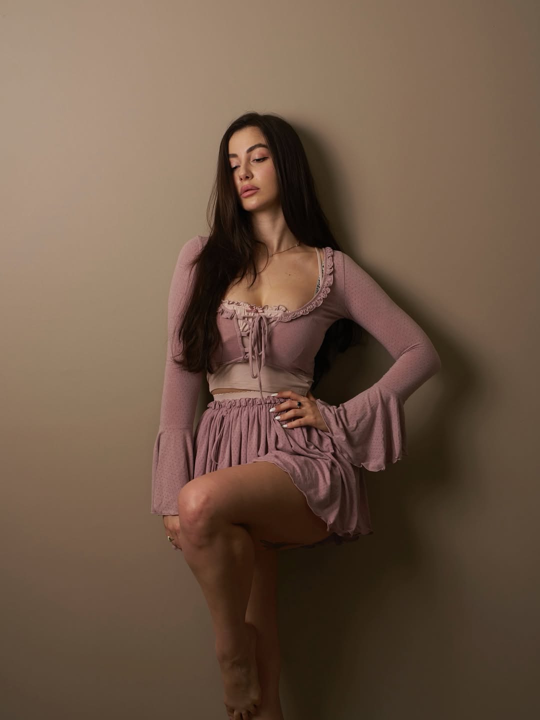 Effortless Elegance in Soft Pink