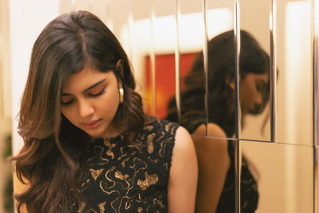Kalyani Priyadarshan timeless elegance with daring black outfit