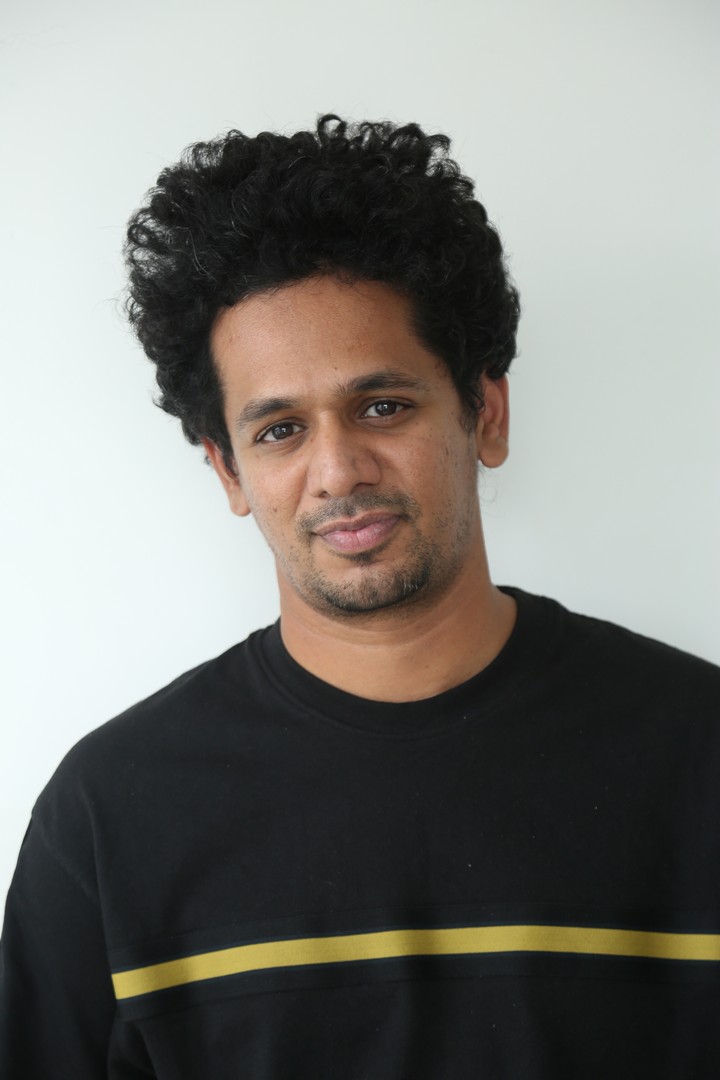 Karthik Gattamneni confident look with casual effortless charm