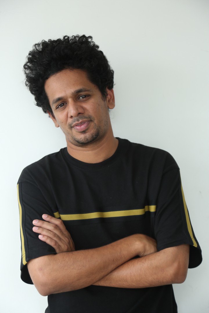 Karthik Gattamneni confident stance with sharp casual fashion