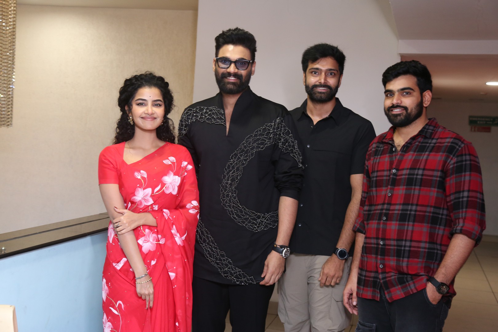 Anupama Parameswaran Bellamkonda Sai Sreenivas Koushik Pegallapati photoshoot