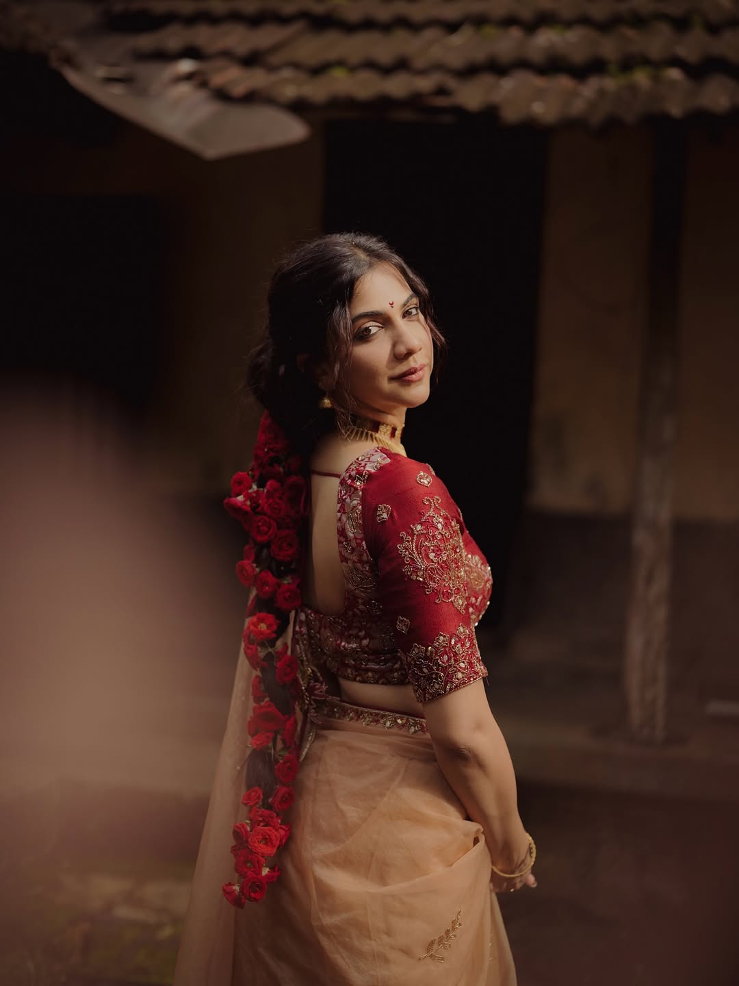 Madonna Sebastian channels elegance in traditional ensemble
