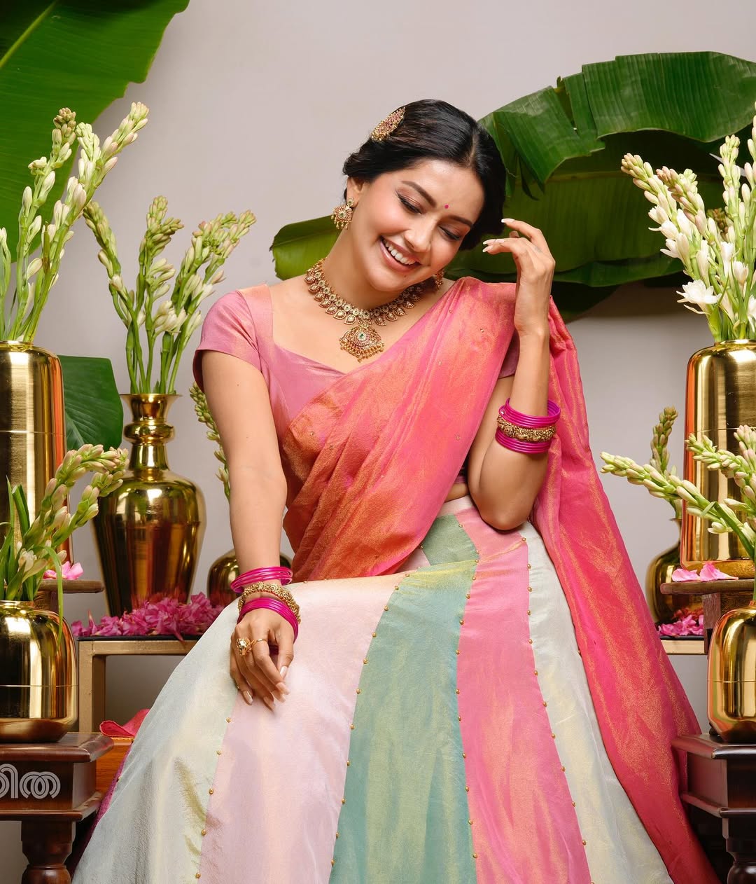 Mahima Nambiar blends tradition with bold modern vibrance