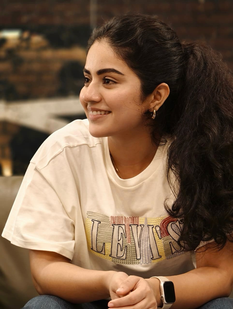 Megha Shetty casual comfort with playful elegance