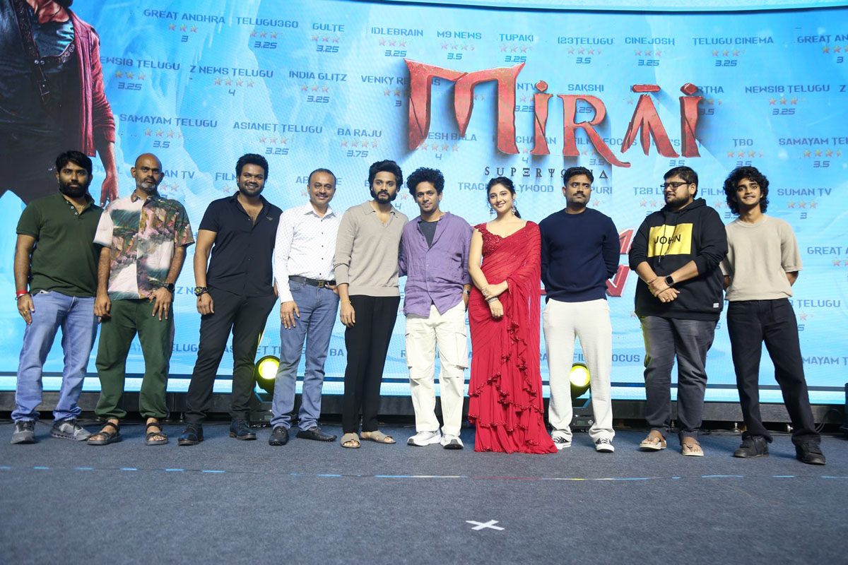 Movie cast and crew group photo for media