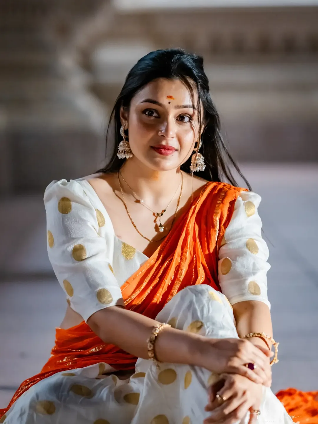 Moksha exudes timeless grace with vibrant traditional flair