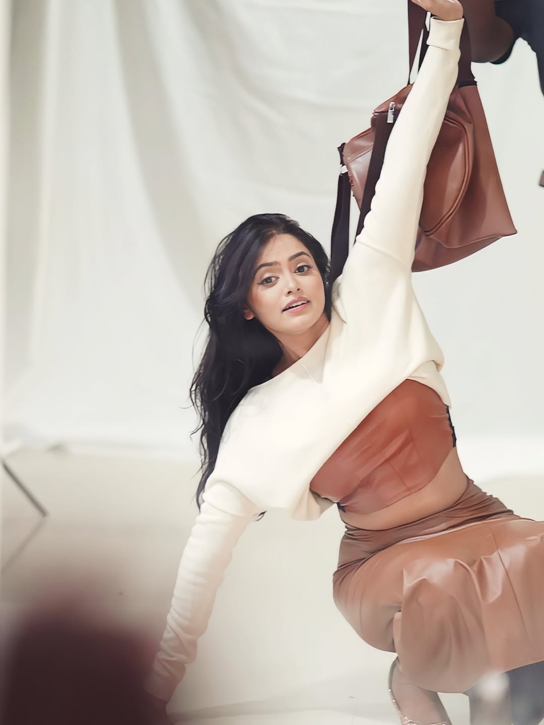 Pragya Nayan showcasing runway glamour with confident playful twist