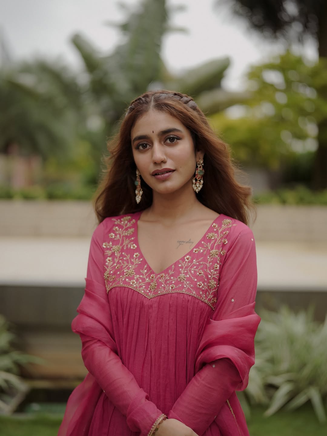 Priya Prakash Varrier blending tradition and style with charm