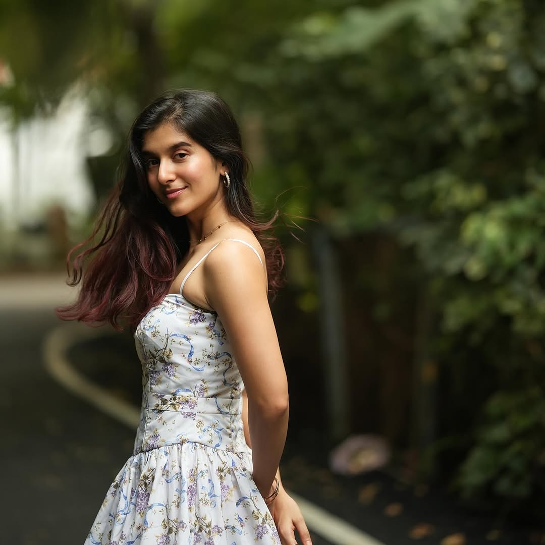 Sanjana Sarathy blending floral charm with chic style
