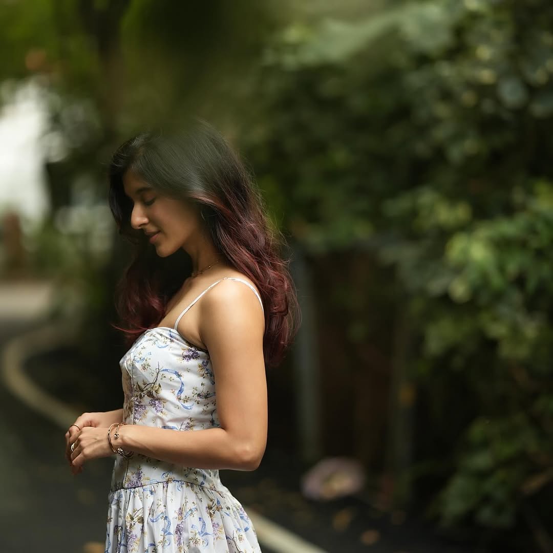 Sanjana Sarathy combining floral charm with modern style