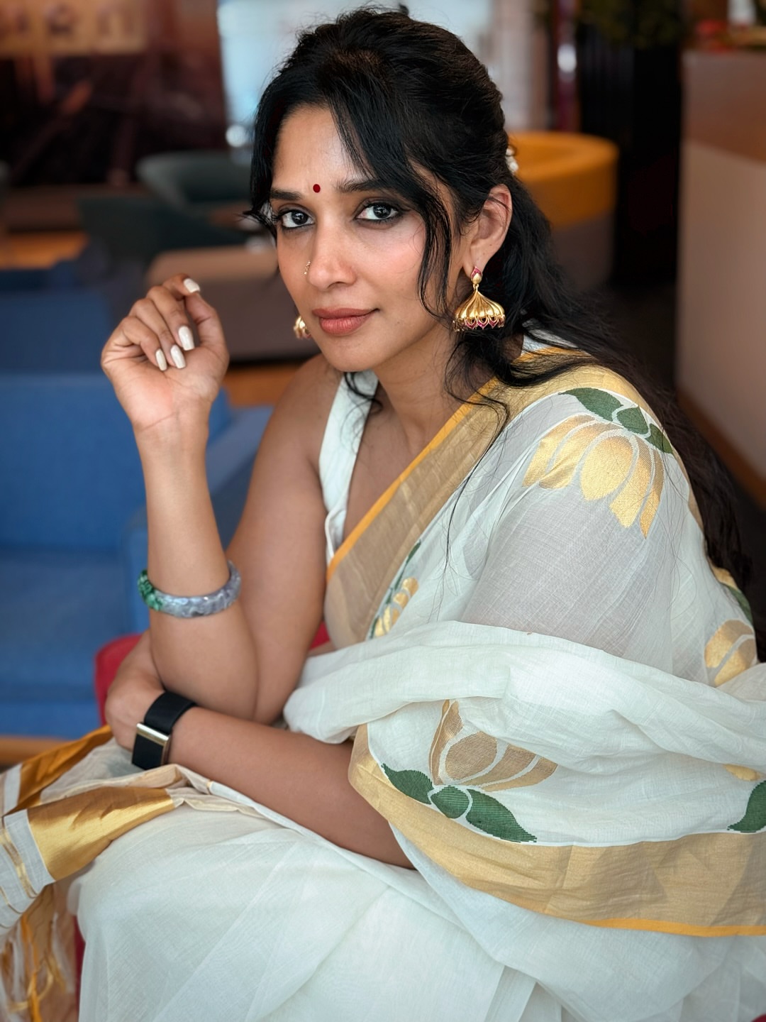 Nyla Usha’s Floral Sophistication