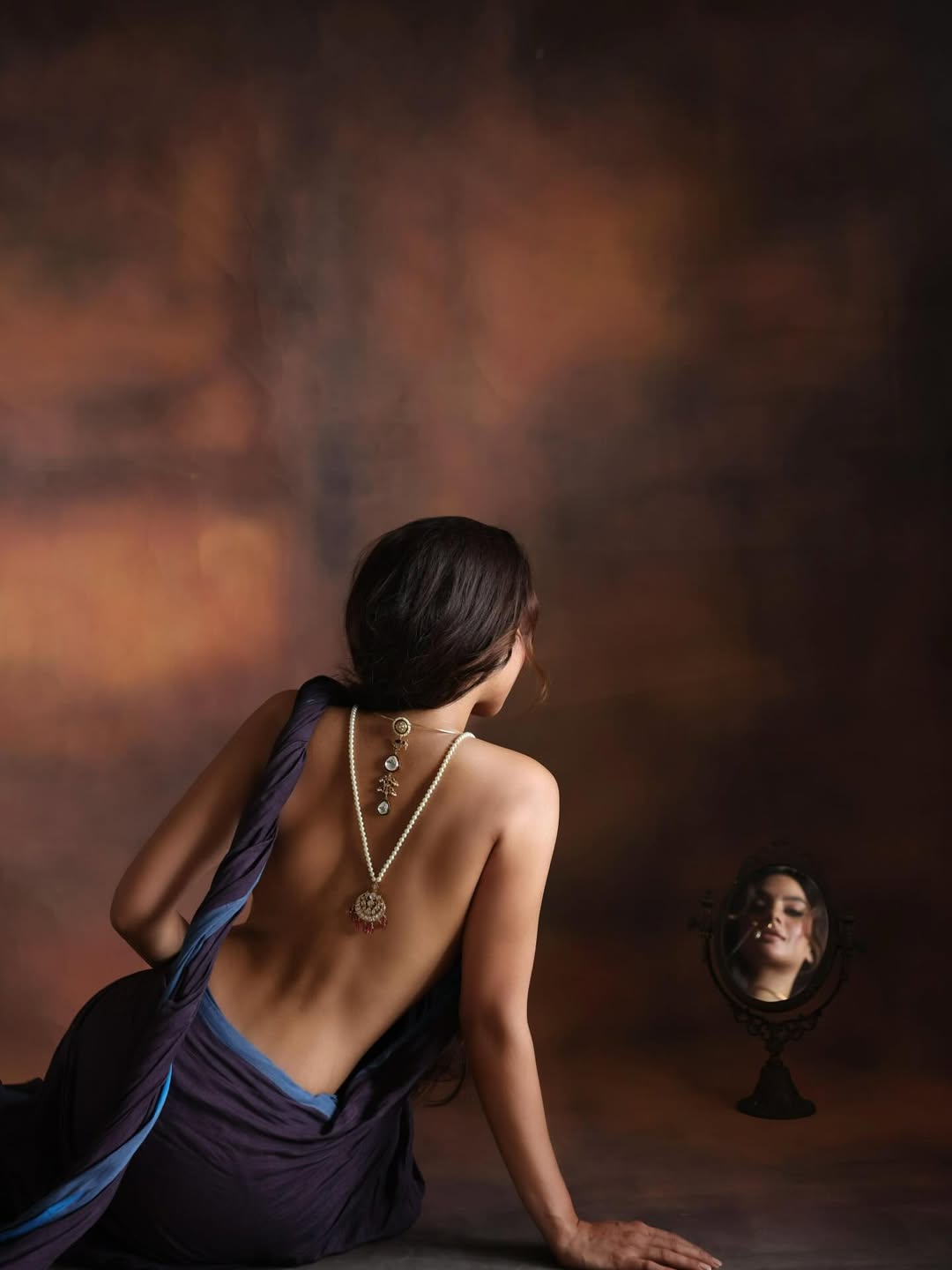 Tanya Hope stylish elegance with confident mysterious attitude