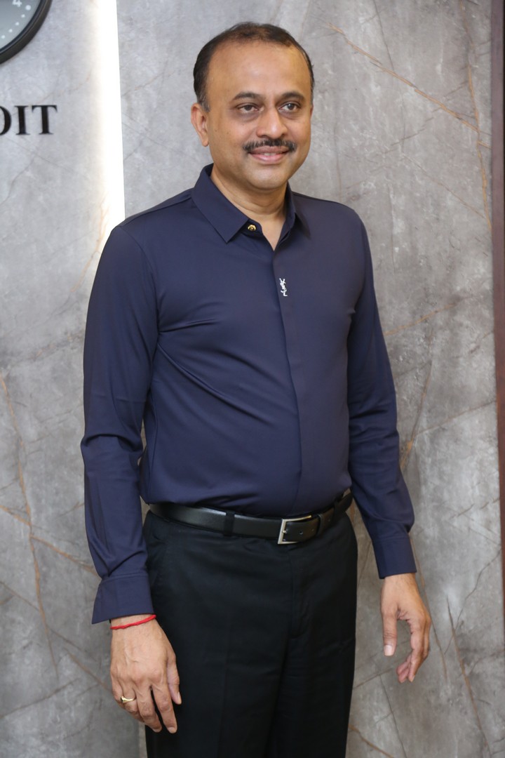 TG Vishwa Prasad looks sharp and ready for business deals