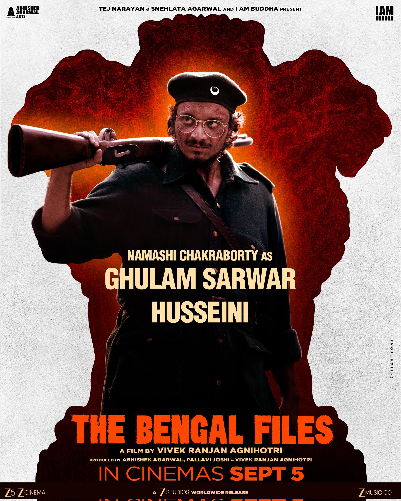 Namashi Chakraborty as Ghulam Sarwar Husseini dark role